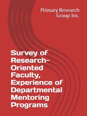 cover image of Experience of Departmental Mentoring Programs